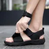 Lässige Sommermänner Modetarkte Sandalen gemischte Farbe Sport bequemer Nicht -Slip -Wear -Widerstand im Freien im Freien 503