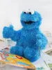 دمى Plush Sesame Street Hand Puppet Plush Doll Elmo Monster Big Bird Oscar Zoe محشو بالأطفال التعليميون التعليميين Props Gift 230620