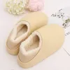 Chaussons Light Home Couples Water Proof Cotton Warm Shoes External Wear Thick Bottom