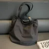 Borse da sera Borsa da donna per la scuola di grande capacità con spalla morbida e solida estiva per ragazze Shopper Fashion Borsa per lo shopping grande