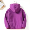 Coat 1 11 Years children's jacket Thicken girl coat polar fleece Zipper for girls Autumn Winter baby boy 230620