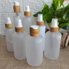 Bouteilles compte-gouttes d'huile essentielle PET en plastique en gros vides conteneur de soins de la peau Lotion parfum shampooing bouteille pot de crème emballages Poceg