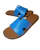 Designer summer Slipper Man sandal Wholesale Price Mens style Flat slide Comfort Beach Slider Skin Leather Trend Fashion Scuffs Shoes With Original Box size 39-45