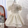 Mädchenkleider Einzelhandel Neue Baby Mädchen Sommer Bogen Kleid Prinzessin Kinder Swee Party Kleid Urlaub 2-7 T AA230531