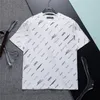 BLCG Lencia 2023 Summer New 100 ٪ T-Shirt Thirt Men High Quality Print Color Mens Designer T Shirt Paris Fashion Tops 22440