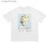 Heren T-shirts Kikker Drift New Fashion Brand Streetwear Saint Michael Vintage Retro Engel Van St Michael Versleten Losse Oversized T-shirt Mannen T230621