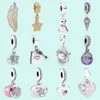 Charms in argento sterling 925 per perline di gioielli pandora Carving Adatto per donne Ciondolo di perline Accessori per gioielli fai da te T2406