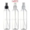250 ml x 24 transparente leere Sprühbehälter, PET-Kunststoffflasche, 250 ml Make-up-Fixierspray, nachfüllbarer Kosmetikbehälter Iaxhr