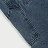 Jeans pour hommes coréen mode lettre broderie rétro surdimensionné hommes Hip Hop Jeans pantalon droit décontracté lavé Denim pantalons pantalons 230620