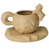 Kupalar sevimli ayı kupa kişilik su bardağı yüksek güzellik seramik ikindi çay yemek seti