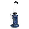 10 Zoll Shisha innere Skulptur Handwerk Dab Rig Rauch Wasserpfeife Glaspfeifen coole Bongs Bohrinseln Recycler Bong 14,4 mm Jonit-Größe