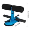 Sit Up Benches Sit Up Equipment Bar Portable Adjustable Sit-up Situp Floor Bar Self-Suction Training Equipment with 2 Suction Cups and 4 for 230620