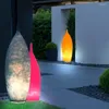 Lampy podłogowe lampa zewnętrzna Wodoodporne światła ogrodowe krajobrazowe drzwi przednie trawnik