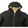 Bby Hoody Designer Hoodie Tide Brand Burb Kapuzenpullover mit durchgehendem Reißverschluss, klassische karierte Nähte, lockerer Pullover für Männer und Frauen, Hoodies, modische Baumwolljacke