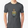 Heren T-shirts King Bob T-shirt met korte mouwen Harajuku Hiphop Tee Tops Grappige leuke cartoonfilm Geel Cool Fun Banaan Geek Nerd Film