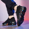 Hot Sale Cheap Black Camouflage Mens Casual Sneakers Mesh Breathable Men Chunky Shoes Light Soft Couple Sport Shoes Size 35-47