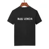 BLCG LENCIA 2023 Zomer Nieuwe 100% Katoen Stof T-shirt Mannen Hoge Kwaliteit Print Kleur Mens Designer T-shirt Parijs mode tshirts Tops 22433