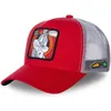 Gorra de béisbol de camionero de animales de granja Snapback Mesh Hip-Hop Bros para hombres y mujeres sombrero