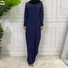 Abbigliamento etnico Gonna estiva per abito interno da donna Abito casual musulmano per abbigliamento donna Abaya islamico Abito interno maxi manica lunga islamico 230620