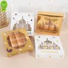 NOWOŚĆ 1-5PCS EID MUBARAK Pudełko Gift Candy Cake Cake Chocolate Opakowanie Ramadan Kareem Decoration 2023 Islamskie przyjęcie muzułmańskie