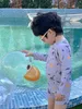 ショートパンツキッズ男の子のための長袖水着