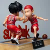 Dekoratif Nesneler Figürinler 16cm Slam Dunk Anime Figür Kaede Rukawasakuragi Hanamichi Aksiyon Figürin Koleksiyon Model Bebek Oyuncakları Hediyeler 230621