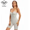 Nya ankomster sexiga en bit jumpsuit kropp passar damer korta romper kvinna bodysuit jumpsuits playsuits bodysuits for women