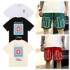 RHude T -Shirt Designer Herren Frauen Mann T -Shirts Kleidung Grafik Tees Muster Tops Sommer Kurzarm T -Shirt Hip Hop Letter Graffiti Drucken losen Hemden Kausaler