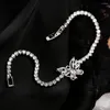 チャームブレスレットマフィサルホロージルコンバタフライブレスレットクリスタル女性用ゴールド/シルバーカラーバングルfemme bijoux