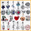 Autentisk 925 Sterling Silver Charms Fit Original Pandora Armband Pärlor Pendant Kvinnor Julklappsmycken Gratis frakt