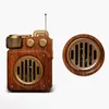 Mini Speakers retro wireless bluetooth mini radio speaker portable subwoofer outdoor small steel gun creative caixa