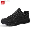 Hiking Footwear Humtto 2021 New Arrival Hiking Shoes Wear-resistant Outdoor Sport Men Shoes Lace-Up Mens Climbing Trekking Sneakers Summer ManHKD230621