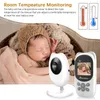 Monitor Baby Camera bezprzewodowa cyfrowa wideo dla dzieci z 24 -calowym ekranem LCD 50 m Obsługa transmisji Twoway Talk 230620