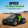 2.4 ghz Mini tout-terrain grande puissance Rc voiture de course camion véhicule haute vitesse 25 km/h télécommande escalade voiture jouet pour cadeau de noël