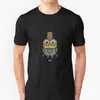 Herren T-Shirts King Bob Kurzarm-T-Shirt Harajuku Hip-Hop-T-Shirt Tops Lustiger süßer Cartoon-Film Gelb Cool Fun Banana Geek Nerd Film
