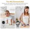 Monitor Baby Camera bezprzewodowa cyfrowa wideo dla dzieci z 24 -calowym ekranem LCD 50 m Obsługa transmisji Twoway Talk 230620