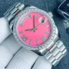 OBEJRZYJ AUTOMATYCZNY MOCHUNKA ROZMIANY PROJEKTOWANIE WIELKIE KOBIETA WRISTRAND 36 mm 41 mm stal nierdzewna 904L Wodoodporna bransoletka Montre de Luxe Business Men Na rękaw