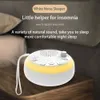 Baby Monitor Камера Перезаряжаемая машина белого шума с 3 настройками времени 16 Натуральные звуки расслабляющий звук сна, взрослые, путешествуют подарком 230620