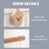 Rattles Mobiles Baby Wooden Little Bear Bed Bell Bracket Cartoon Crib Bed Bell Mobile Hanging Rattle Toy Hanger Baby Crib Decoration Accessories 230620