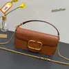 أفضل مصممة للسيدات حقائب اليد أكياس الكتف الحمل الجديد الملمس العلوي الملمس السلسلة الذهبية الفول