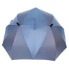 Parapluies Unique Double Top Parapluie Coupe-Vent Fermeture Manuelle Atmosphère Romantique Ombre