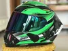 Casques de moto Racing Casque de moto Hommes et femmes Chapeau Arrivée Full Face X14 GREEN Riding Motocross
