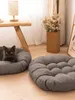 وسادة على الطراز الياباني القطن المنزلي والكتان فوتون حصيرة غرفة المعيشة مقعد شرفة كرسي تاتامي