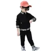 Clothing Sets Spring Autumn Corduroy Boy Korean Version Fashion Clothes For Teens 2 Piece Handsome Casual Children's 230620