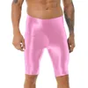 Roupa de banho masculina Roupa de banho masculina com cós elástico Leggings curtos Maiô Caminhão de natação Brilhante Shorts de cintura alta Calças esportivas Shorts de nataçãoHKD230621