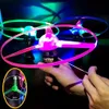 LED Flying Toys 3Pcs LED Lighting Pull String Flying Disc Propeller Helicopter Toy for Kids Birthday Party Favors Pinata Fillers Carnival Prizes 230621