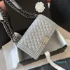 designer handbag Cross body bag chain caviar bag Women Fashion shoulder bag real leather Flap Purse Luxury Womens Sling Body Bags pink