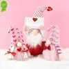 Nouveau Saint Valentin Cadeau Sans Visage Gnome En Peluche Poupée Pour Petit Ami Petite Amie De Noël Décoration De La Maison Nouvel An Ornement De Mariage Cadeaux