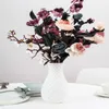 Planters POTS Modern Plastic Flower Unbreakable Ceramic Flower Pots Nordic Styles Home Wedding Party Decoration Ornament R230621