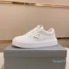 2023-Qualité Top Hommes Casual Chaussures Designers Sneakers signe Mode Véritable Plate-Forme En Cuir Plat Hommes Formateurs